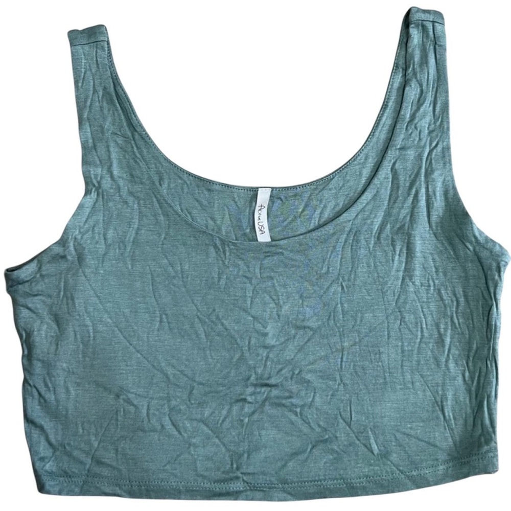 Active USA Women's Tank Crop Top